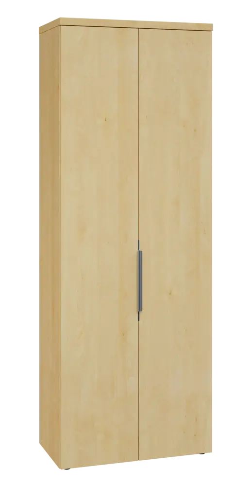 SIN 6 - 8D kancelářská skříň, 2-dveřová, 2170x800x400, javor horský